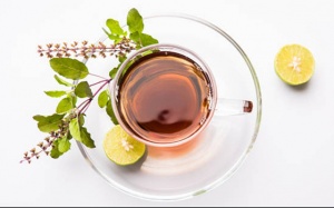 Xua tan căng thẳng với trà hương nhu tía