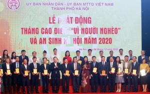 IMC được vinh danh ở lễ phát động Tháng cao điểm “Vì người nghèo”