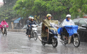 Dự báo thời tiết: Không khí lạnh gây mưa ở Bắc Bộ và Trung Bộ