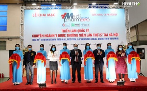 Khai mạc Triển lãm Y dược quốc tế Vietnam Medi-Pharm Expo 2020