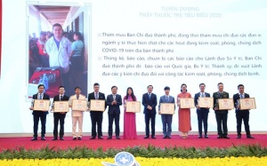 Tuyên dương 10 Thầy thuốc trẻ Việt Nam tiêu biểu năm 2020