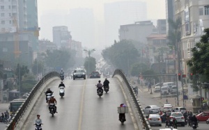 Chất lượng không khí Hà Nội nhiều ngày chạm mức xấu