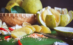 Tận dụng 1 trái bưởi làm 4 món ngon