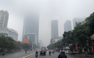 Mưa phùn nhiều ngày, chất lượng không khí Hà Nội tốt lên