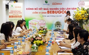 Cốm vi sinh BEBUGOLD - Giải pháp ưu việt nâng chất lượng sống cho trẻ em
