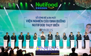 Ra mắt Viện Nghiên cứu Dinh dưỡng Nutifood Thụy Điển