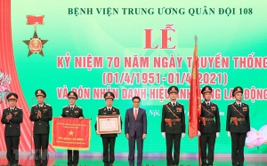 Bệnh viện Trung ương Quân đội 108: Xứng danh Anh hùng Lao động