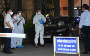 Có cán bộ nghi mắc COVID-19, tạm thời phong tỏa Bộ GTVT 