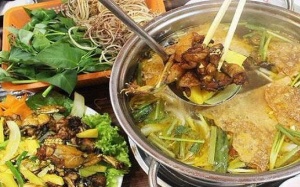 Cuối tuần mát trời, nấu ngay nồi lẩu ếch đãi cả nhà