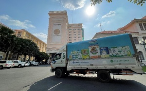 Angkormilk, công ty con của Vinamilk hỗ trợ vùng dịch