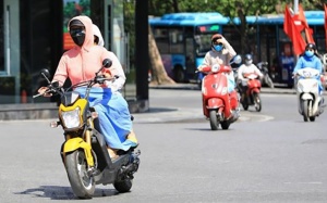 Cuối tuần, Bắc Bộ và Trung Bộ nắng nóng gay gắt