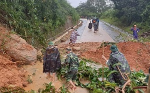 Vùng núi Bắc Bộ đề phòng mưa lớn, lũ quét, sạt lở đất