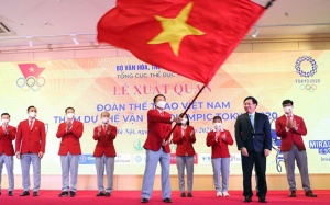 Đoàn TTVN xuất quân lên đường dự Olympic Tokyo 2020