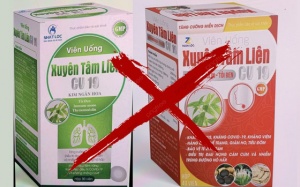 Bộ Y tế cảnh báo hai sản phẩm TPBVSK giả mạo