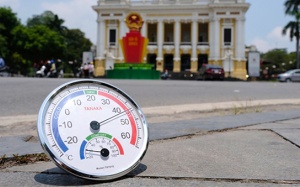 Cuối tuần, Bắc Bộ và Trung Bộ nắng nóng “cháy da”