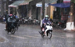 Cuối tuần, Bắc Bộ đón đợt mưa lớn kéo dài 3 ngày