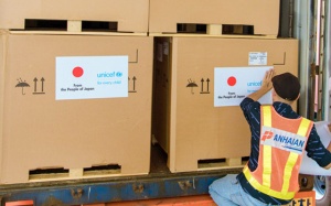 Nhật Bản tài trợ 300 tủ bảo quản vaccine cho Việt Nam