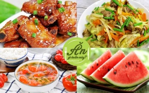 Cuối tuần ăn gì: Gợi ý mâm cơm 4 món ngon miệng, đầy đủ dinh dưỡng