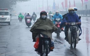 Bắc Bộ tiếp tục mưa rào, trời lạnh