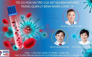 BV Đại học Y Hà Nội tập huấn về xét nghiệm khí máu trong điều trị COVID-19