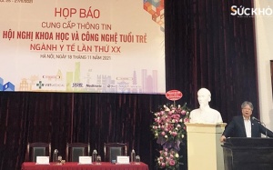 Họp báo Hội nghị Khoa học và Công nghệ tuổi trẻ ngành Y tế lần thứ XX
