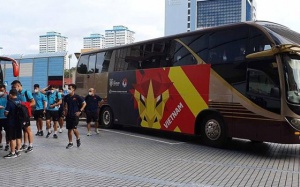 ĐT Việt Nam đến Singapore, sẵn sàng cho AFF Cup 2020