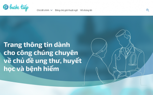 Ra mắt trang thông tin chuyên về chủ đề ung thư, huyết học và bệnh hiếm