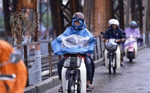 Cả 3 miền nhiệt độ đều giảm, mưa rải rác vài nơi