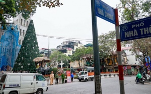 Những tuyến đường nào quanh Nhà thờ Lớn bị cấm từ 18h tối nay?