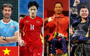 4 gương mặt nổi bật của thể thao Việt Nam 2021