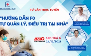 Bệnh viện Đại học Y Hà Nội hướng dẫn F0 tự quản lý, chăm sóc tại nhà