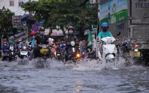 Cảnh báo triều cường ven biển Nam Bộ