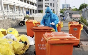 Hà Nội xử lý rác thải tại điểm cách ly, điều trị F0 thế nào?
