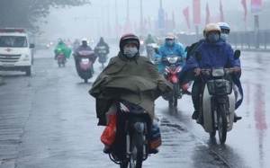 Bắc Bộ và Bắc Trung Bộ có mưa nhỏ, trời rét