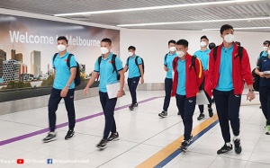 ĐT Việt Nam đã tới Australia, sẵn sàng đối đầu đội chủ nhà