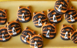 Gợi ý công thức làm bánh cookies “tiểu hổ” độc đáo đón Tết Nhâm Dần