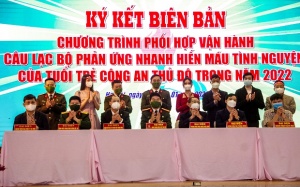 BV Hữu nghị Việt Đức: Phối hợp vận hành Câu lạc bộ Phản ứng nhanh hiến máu tình nguyện