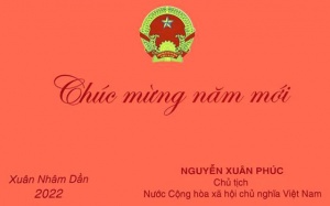 Chủ tịch nước Nguyễn Xuân Phúc chúc Tết Nhâm Dần 2022