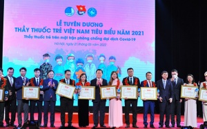 Tôn vinh những thầy thuốc trẻ Việt Nam trên mặt trận phòng, chống dịch