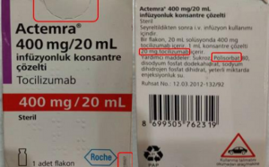 Phát hiện thuốc Actemra 400 mg/20 mL điều trị COVID-19 bị nghi làm giả