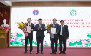 Bộ Y tế bổ nhiệm Chủ tịch Hội đồng quản lý và Giám đốc Bệnh viện Bạch Mai