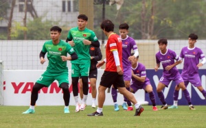 U23 Việt Nam chuẩn bị cho SEA Games 31, nhân sự sớm có thay đổi