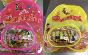 Thu hồi sản phẩm kẹo thạch sữa trái cây XZL Milk Fruit Jelly School Bags