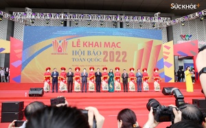 Tưng bừng khai mạc Hội báo toàn quốc 2022 sau 2 năm đại dịch