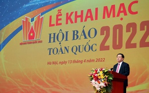 Chùm ảnh ấn tượng ngày Hội Báo toàn quốc 2022