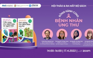 Ra mắt bộ sách 'Đồng hành cùng bệnh nhân ung thư'