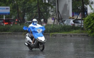 Cuối tuần, Bắc Bộ bắt đầu đợt mưa dông