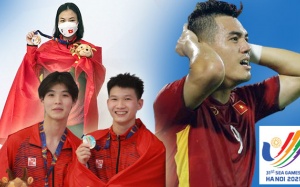 SEA Games 31: Nhảy cầu mở hàng huy chương, U23 Việt Nam bị cầm chân
