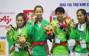 Bạn biết gì về Kurash, môn thể thao mở hàng vàng cho đoàn Việt Nam?
