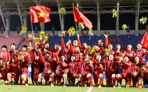 Chủ tịch nước, Thủ tướng Chính phủ chúc mừng và khen tặng ĐT nữ Việt Nam